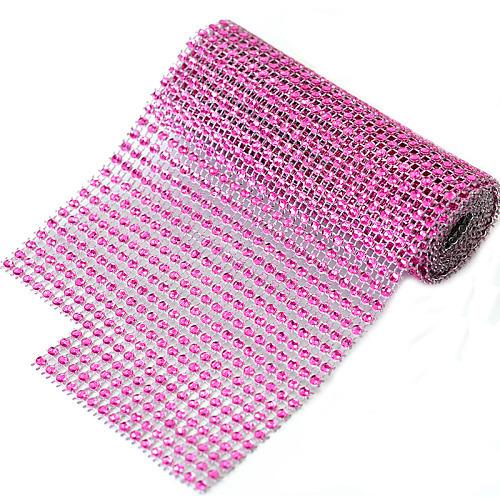 24 Rows Of Diamonds, Silver Imitation Diamond Resin Plastic Diy Creative Clothing Mobile Phone Case Jewelry