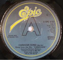 7inch Record MIKE BATT - Caravan Song SEPC8103PROMO Epic 1979 UK Pop Used