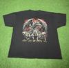 Y2K Grim Reaper Pit Bull Gothic Hip Hop Grunge XXL Graphic T Shirt Unisex T-Shirt
