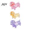 Dachshund Stress Reliever 2/3Pcs Glitter Ball Clear Sausage Dog Relief Toy Squeeze Anxiety Relieving Slow Rising Animal Sensory