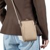 Genuine Leather Purse Shoulder Bag for Mini Smartphone Small Small Bag [Yocipa] Women, Pochette, 2-Room Structure, Pouch, Crossbody, Shoulder, Bag,