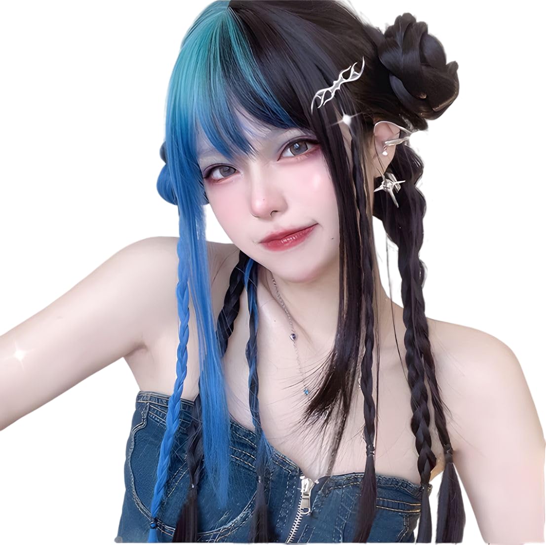 

Лимакара Длинный Прямой Полный Натуральный Лолита Косплей Прямой Маленький Парик Харадзюку, Парик, Парик, Парик, Челка, Лицо, Популярный, Термостойкий, Стиль, Градиент,