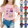 Toddler Girl Boy T-Shirts Kids Top Boys And Girls Printed Short Sleeved T-shirt