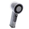 Portable Handheld   Fan Stepless Adjustment Digital Display Silent Small   Cooling Fan for Travel Beach Camping Home