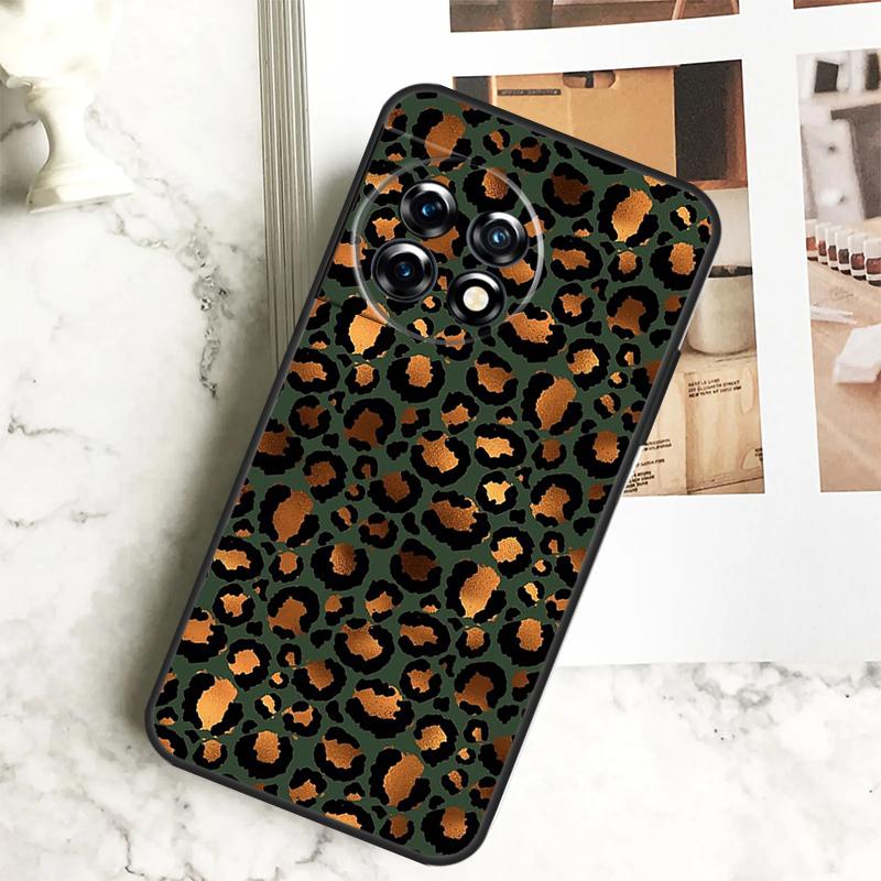 

Tiger Zebra Leopard Print Case For OnePlus 12 12R 11 9 10 Pro 10R 9R 8T 10T Nord CE 2 3 Lite 2T N10 N20 N30 CE4 Cover OnePlus 10T