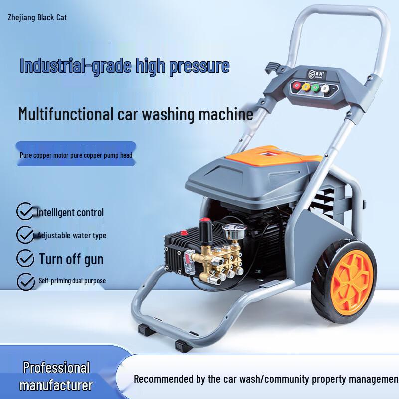 Black Cat Duke Commercial Automatic High-Pressure Washer CN plug (adapter included)