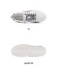 Red Dragonfly Men's Breathable Mesh Sport Casual White Sneakers