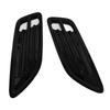 2PCS For KIA Stinger 2017-2023 ABS Car Side Air Flow Intake Bonnet Hood Scoop Vent Cover Trim Frame Exterior Accessories