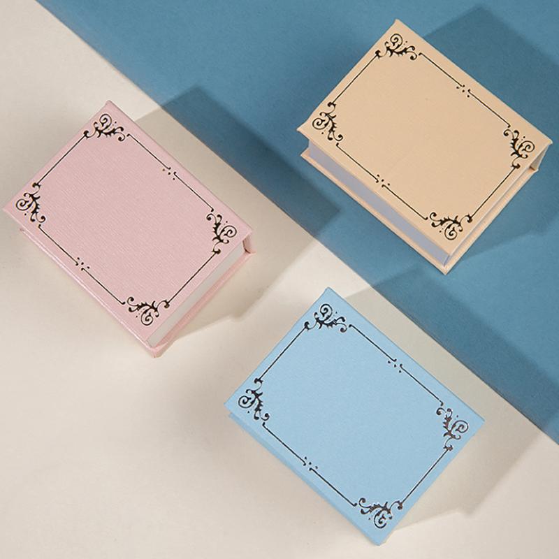 NEW Book-shaped Ring Box With Suede Fabric Lining Creative Flip Lid Magnetic Ring Holder Earrings Jewelry Gift Case Accessorie