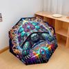 Enamelinsects Pattern Pattern New Style Umbrella, 1 Piece Automatic Folding Umbrella, Portable Travel Umbrella, Outdoor Umbrella, Birthday Gift