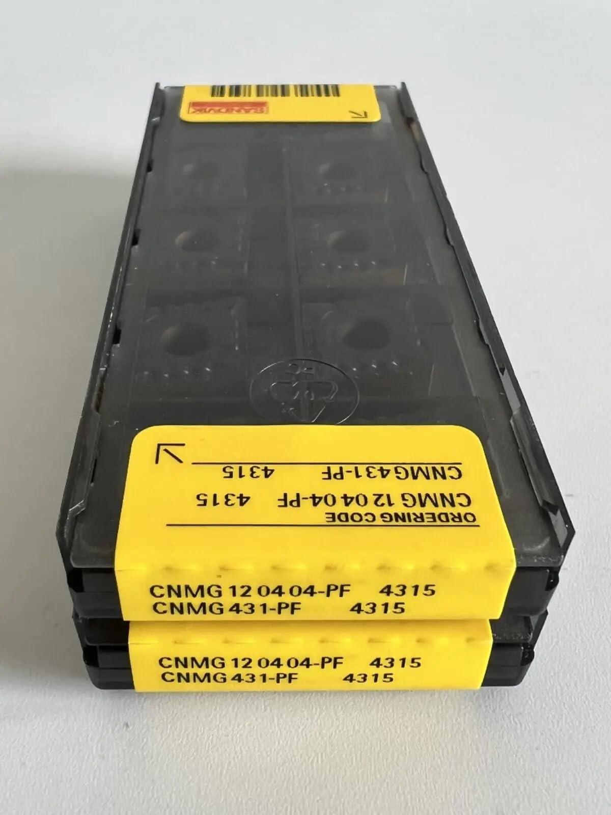 

Original Sandvik / CNMG120404-PF 4315 / CNC lathe carbide blade 10 PCS