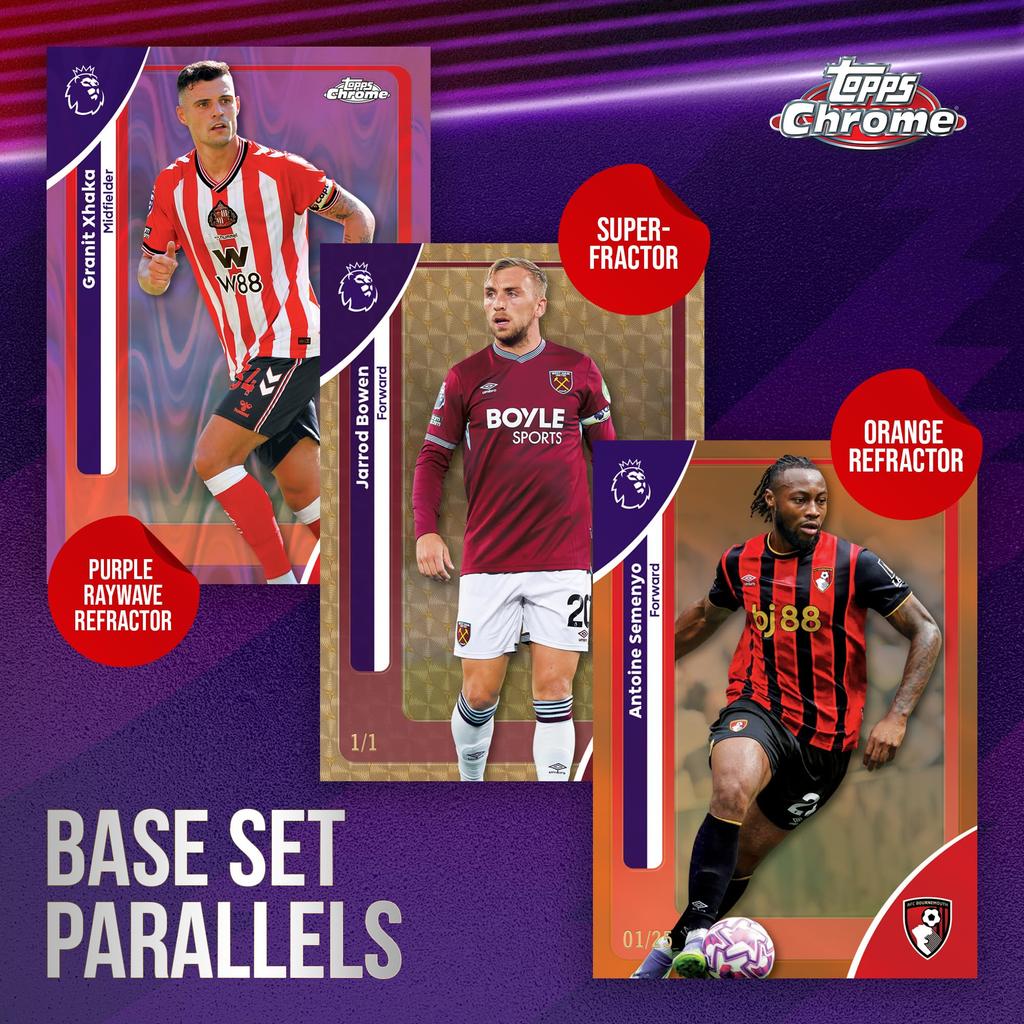 Topps Premier League Soccer Chrome 2026 Value Box