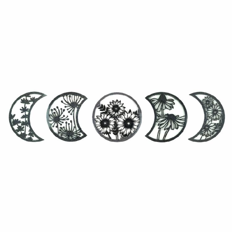 Mondphasen-Kombination Harzform DIY Silikon Bastelform Wandbehang Dekoration