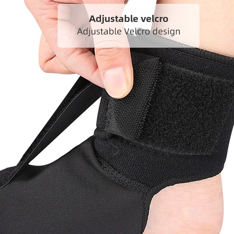 Adjustable Plantar Fasciitis Night Foot Splint Drop Orthotic Brace Elastic Dorsal Night Splint Foot Rehabilitation Stretch Strap