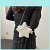 Trendy Korean Star Shape Mini Bag 2024 Adorable Cartoon Soft Pu Shoulder Bag