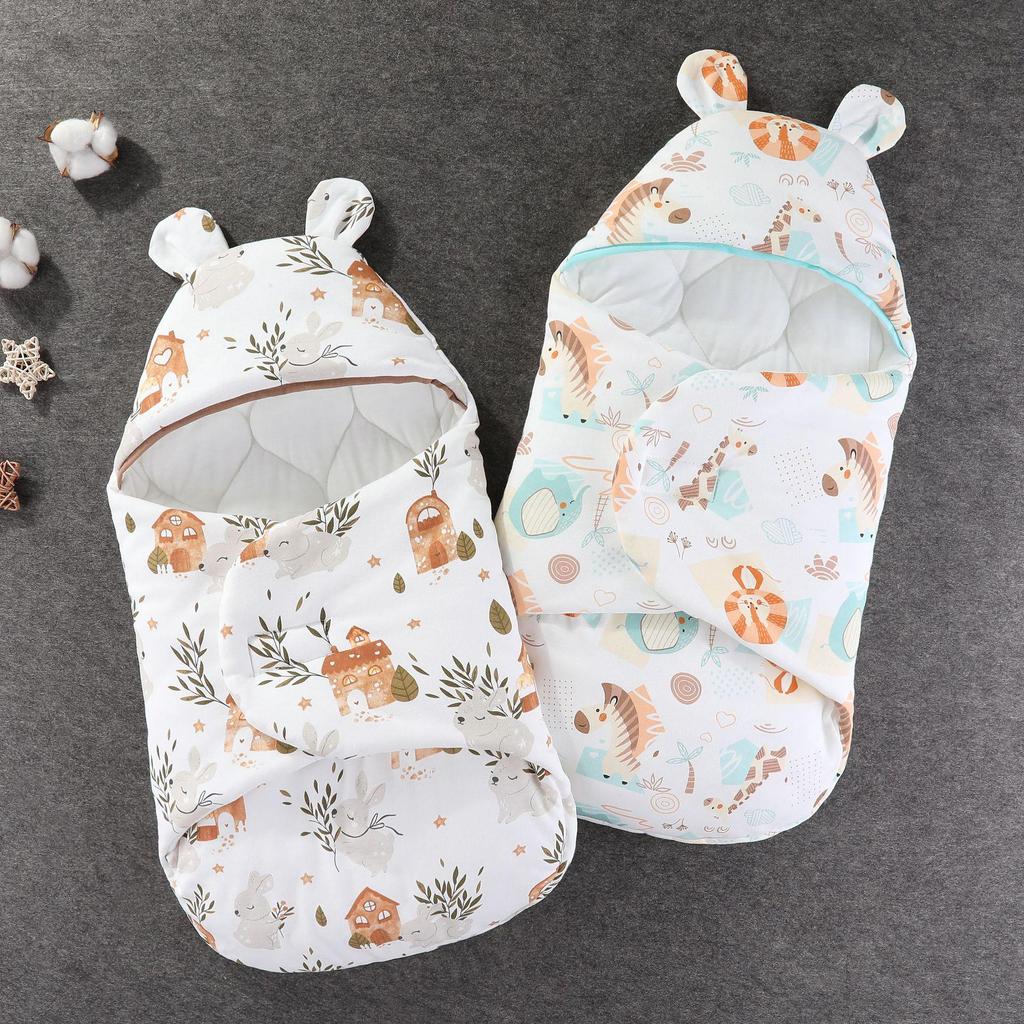 Newborn Baby Swaddle Blanket - Spring & Autumn Style Wrap for Delivery Room