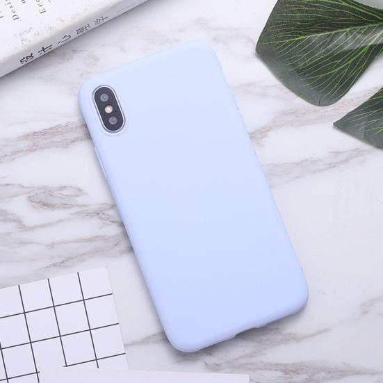 Solid Color Silicone Cover Protector for Phone Case iPhone XS Max/XS/X/7/8/7P/8P