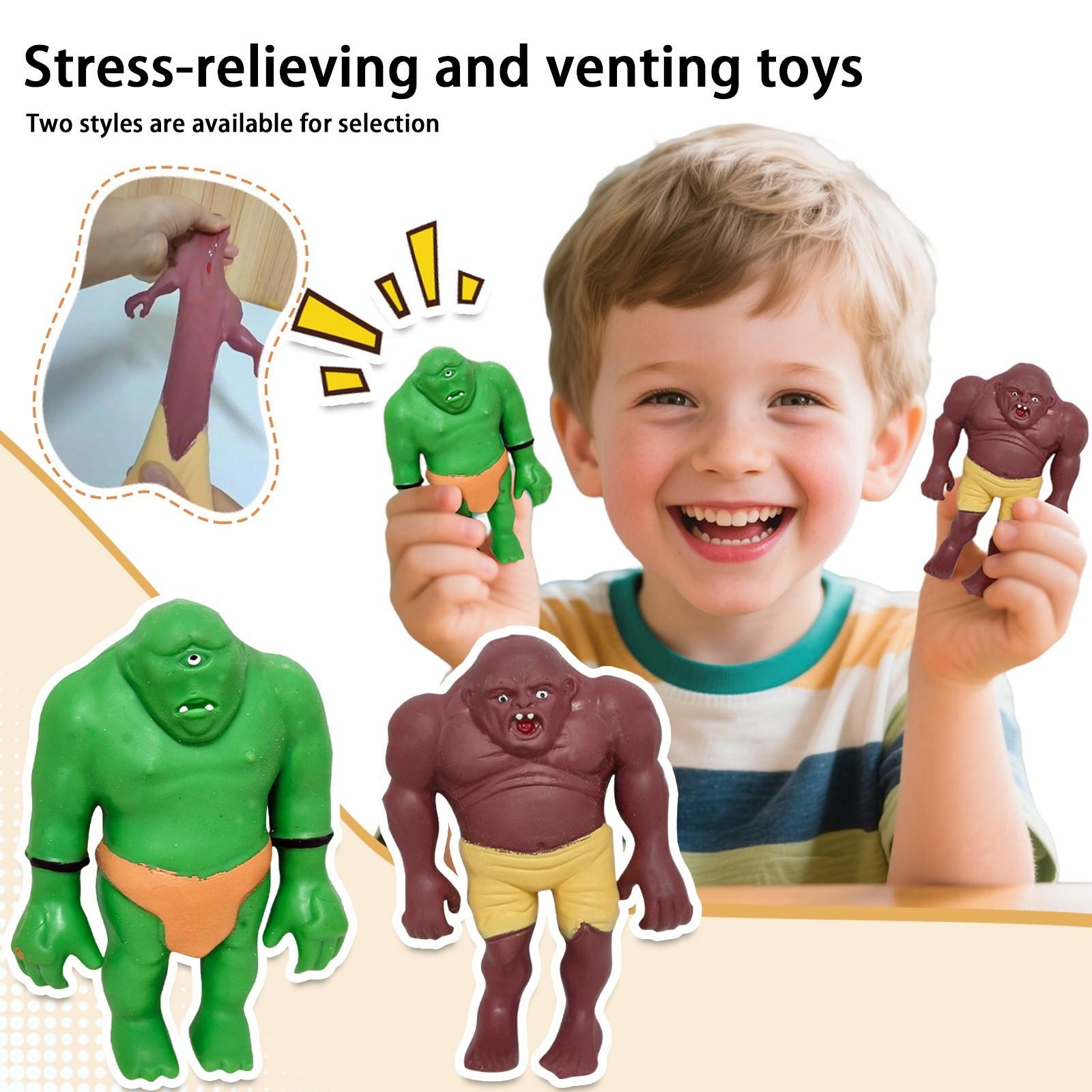 

The Stress Relief Doll Is Your Best Helper To Release Stress Easily. One Size червоний