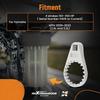 Chave para Filtro de Combustível Separador de Água maXpeedingrods para Yamaha 2006-2023 4 Tempos 150-350 CV (Número de Série 0406 até o Atual) Copos de Filtro, Substituir