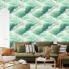 Watercolor Galaxy Mint and Sea Wallpaper for Living Room and Bedroom 50x1000