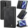 Luxe Zakelijke Flip Cards Portemonnee Leer Case voor Samsung Galaxy Z Fold8 Fold 8 Breed Boek Stand Schokbestendig Slim Fit Hoes