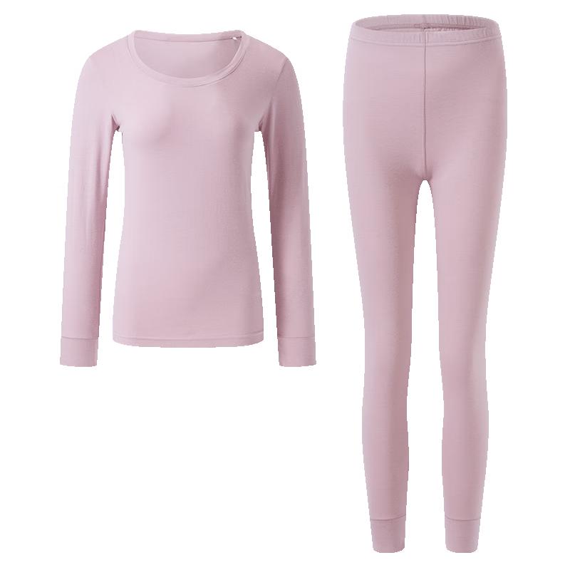 Joybuy Cloud Soft 10A Antibacterial Xinjiang Cotton Thermal Underwear Set