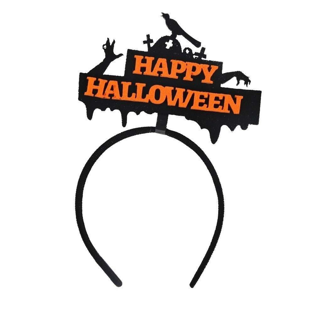 Pumpkin Halloween Pumpkin Headband Eyeball Ghost Festival Headpiece Holiday Gathering
