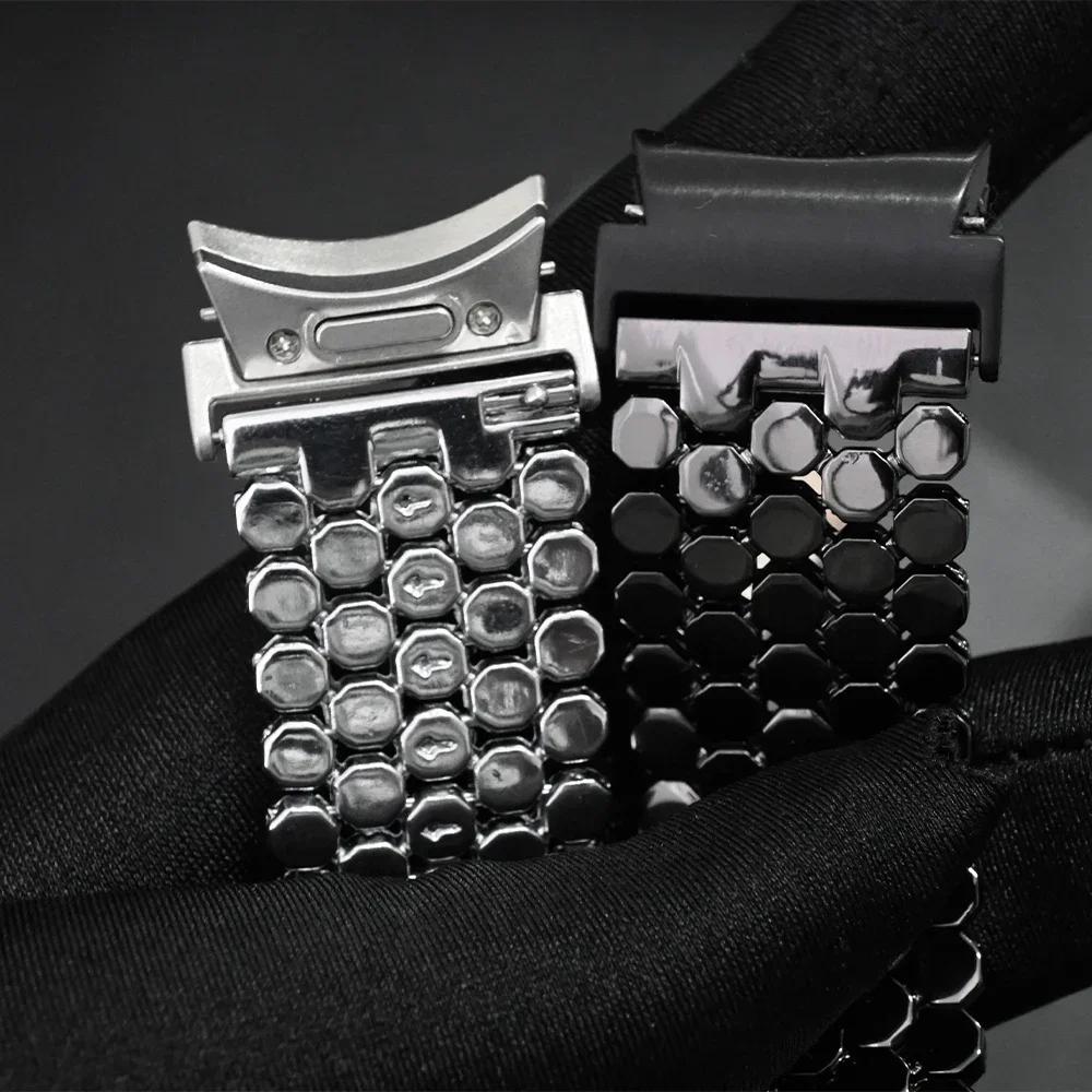 Lückenloses Edelstahlarmband für Samsung Galaxy Watch 7 6 5 4 40mm 44mm Damenband Für SAMSUNG GALAXY 6classic 43mm 47 Armband