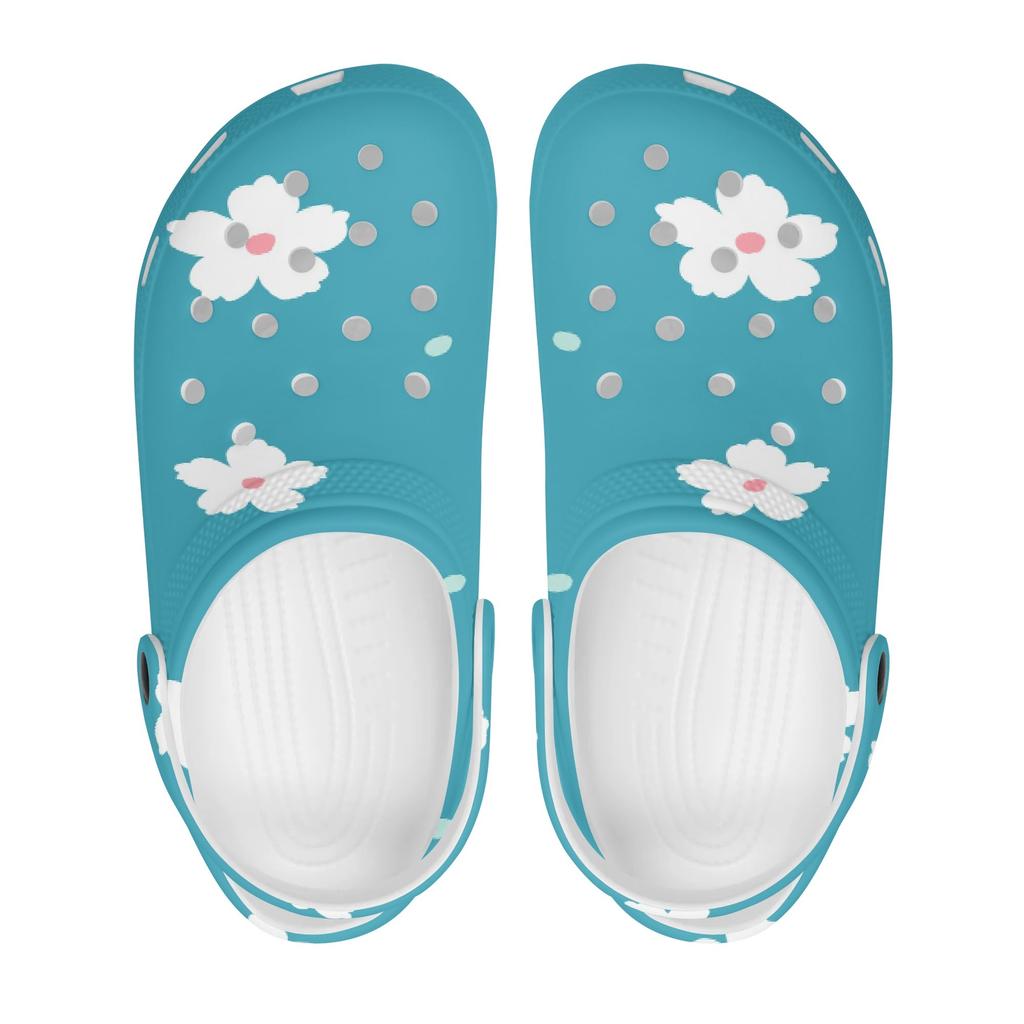Summer Print EVA Clogs Adult Unisex Soft Comfortable Slip On Casual Footwear Lightweight Summer Sandals Daily Walking Wear