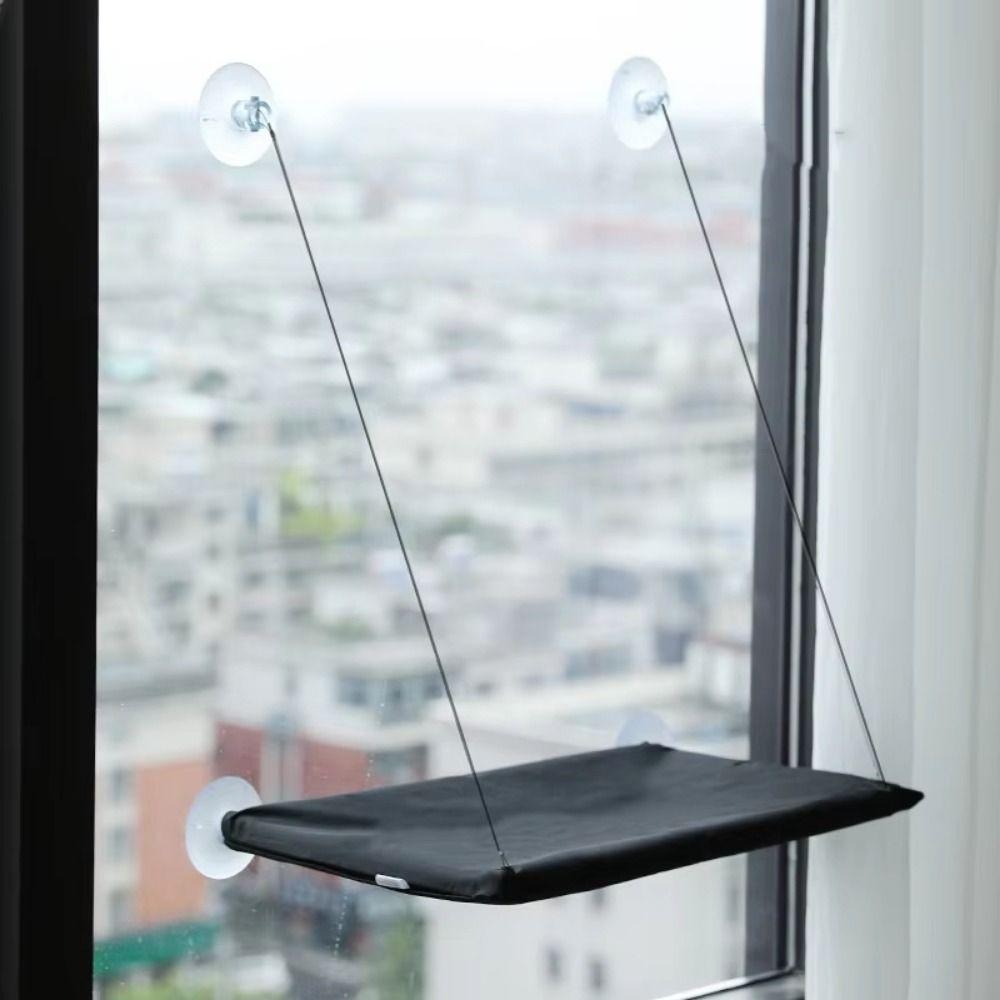 Stable Pet Window Perch Creative Cat Window Hammock Cat Bed Seat Suction Cup Cat Nest  Bedside Use