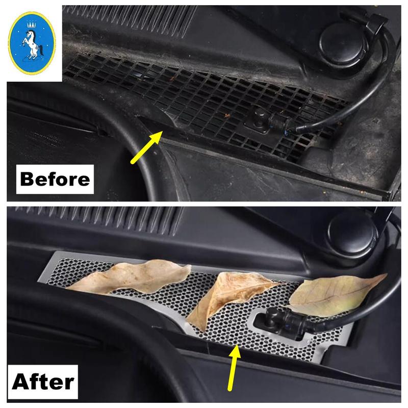 Auto Front Hood Dust Cover Filter Proof Decor Frame Interior Accessories Cover Intake Port For Geely Zeekr 001