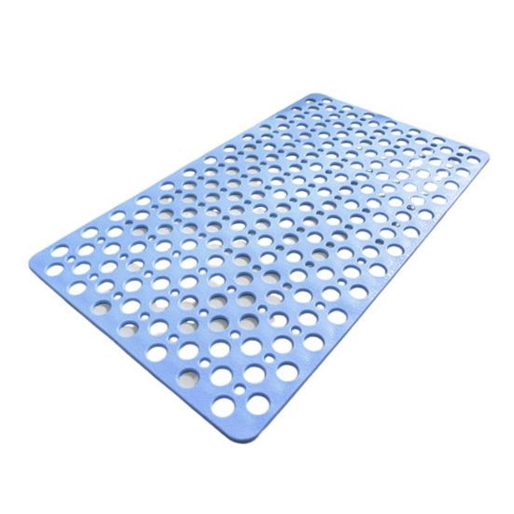 Covoraș de baie Covor de duș anti-alunecare cu găuri de drenaj Ventuze puternice Covor de baie de design pentru casă