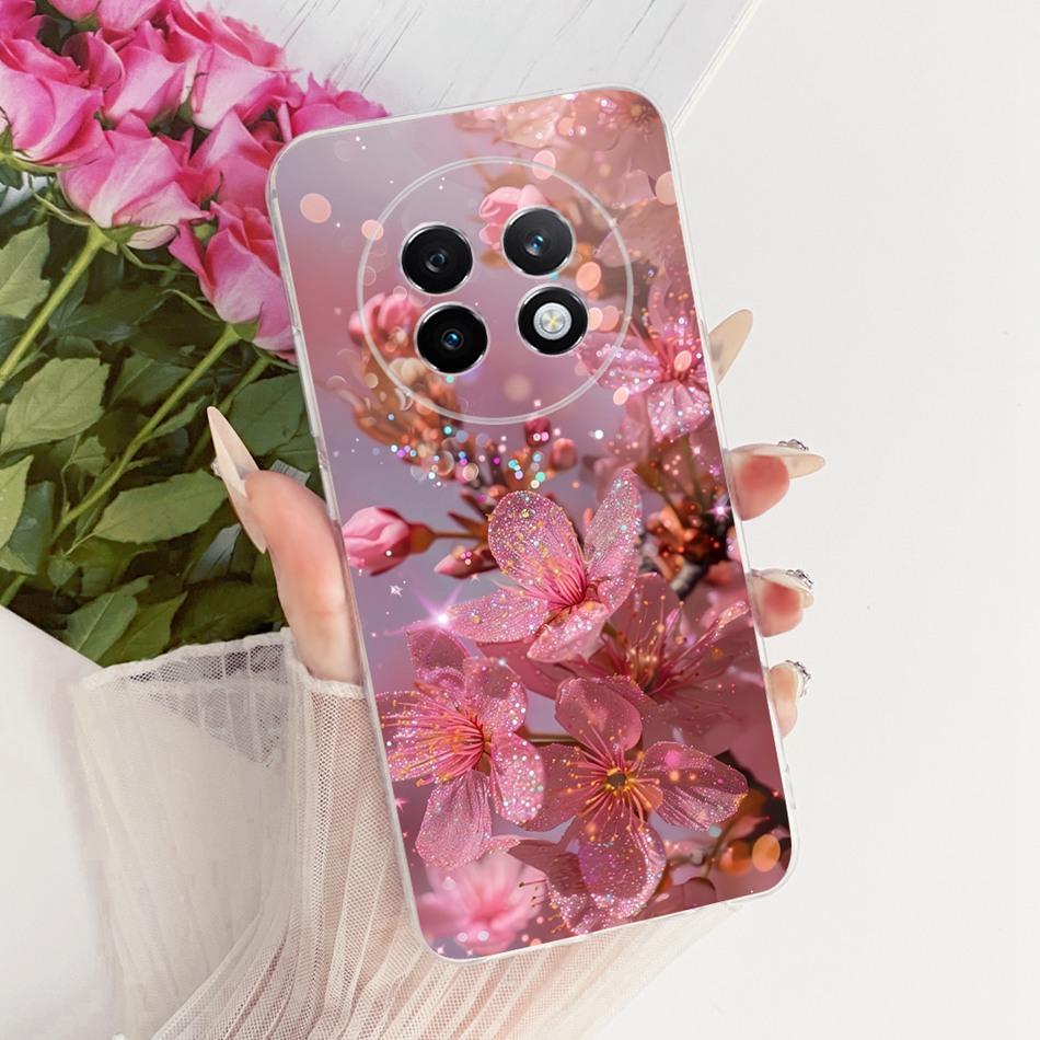For Realme 13 Pro Plus 5G Cute Flower Butterfly Cat Painted Case For Realme 13 Pro+ 13Pro 5G Soft Silicone TPU Phone Cases