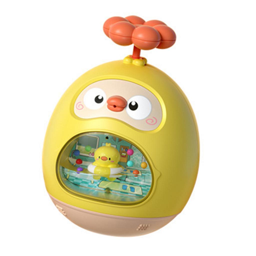 Water And Land  ,use Bath Toy Cartoon Tumbler Toy , Baby Small Water Tumbler Water Play Toy