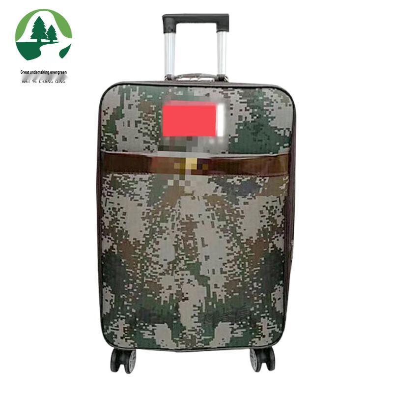 Military Style Camouflage Trolley Suitcase
