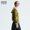 Teenie Weenie Women's Yak Blend Round Neck Cardigan