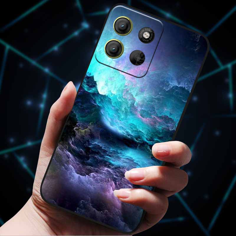 For Moto G15 4G Case Painted Cats Soft Silicone Lovely Back Case for Motorola Moto G15 Power G 15 Phone Cover MotoG15 etui Funda