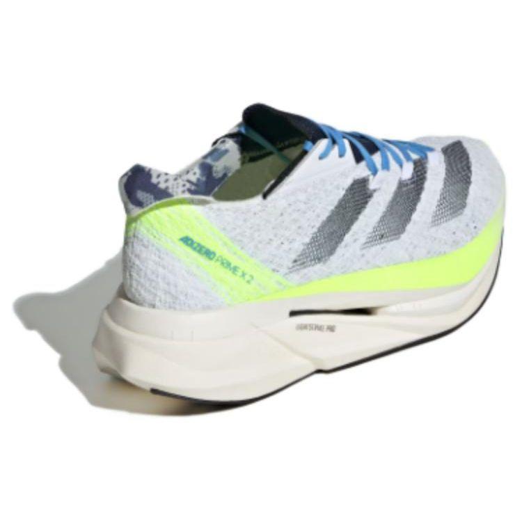 adidas Adizero Prime X 2.0 Strung Cloud White Wonder Silver Lime Unisex Sneakers Core-Black ID0266