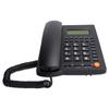 L019 3 Desktop Landline Corded Telephone with Large Button for Family Office and Hotel