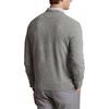 Polo Ralph Lauren FW22 Solid Logo Embroidered Crew Neck Pullover Knit Sweater Men Sweater Gray 710876714-007