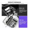 Car Sticker Car Storage Bag Portable Auto Travel Zipper Organizer Case For Mercedes Benz AMG A C E S G Class W201 W210 W108 W204