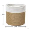 Rope Laundry Large Dirty Clothes Bag Storage Bucket Washing Basket for Diaper