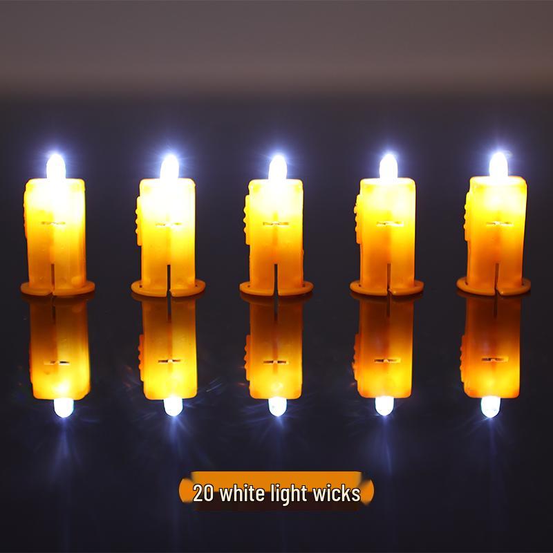 LED Lantern Wick Beads Kit: DIY Colorful Luminous Lights for Kids