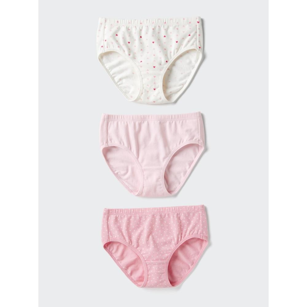 Uniqlo Girls Stretch Cotton Shorts 3p Regular