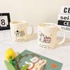 Premium Cartoon Creative High Looking Birthday Gift Mug Ceramic Cup Puppy Cake Water Cup Gift Strong Strong Strong