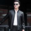 Men's Premium Sheepskin Leather Baseball Jacket