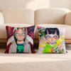 H-Hikari Shimoda IllustrationS Cushion Cover Home & Car Multi-Scene Pillow Cover - Reversible, Soft & Durable for Daily Use