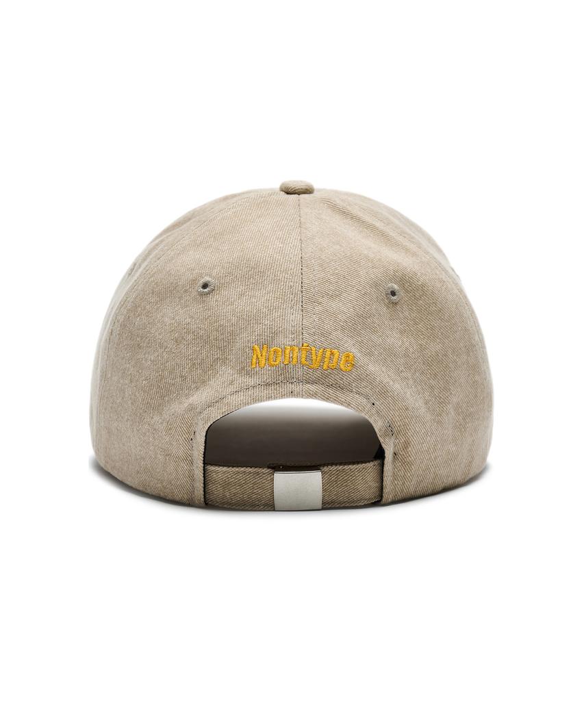 Nontaib Wappen Washed Ball Cap (Pale Beige)