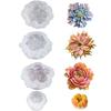 Nonstick Mousse Cake Decorating Flexible Candle Mold 3D Flower Silicone Mold  Soap Crafting