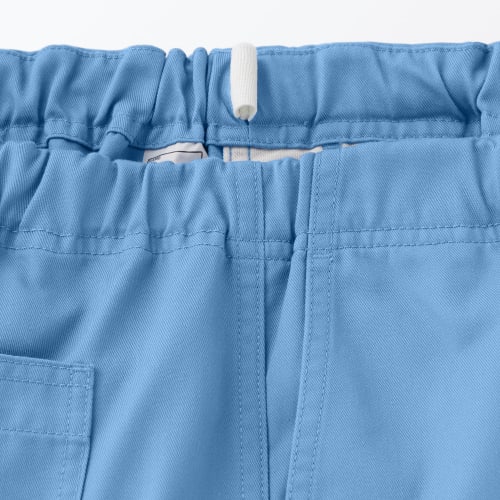 MUJI Kids Chino Loose Fit Pants Unisex Children Cb1hea4s Saxophone Blue Kids 110